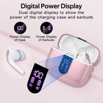 Load image into Gallery viewer, TAGRY Bluetooth Headphones True Wireless Earbuds 60H Playback LED Power Display Earphones with Wireless Charging Case IPX5 Waterproof in-Ear Earbuds with Mic for TV Smart Phone Computer Laptop Sports Pink
